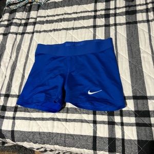 blue nike pros
